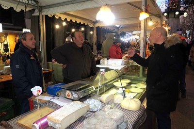Edició especial del Mercat de l'Hort a Taula amb motiu de les festes.