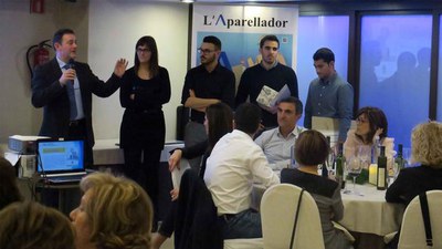En el decurs del dinar s'ha lliurat el premi al millor projecte final de carrera.