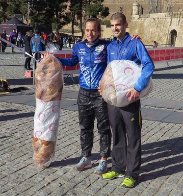 Mireia Sosa i Ricard Pastó, els campions de la cursa.