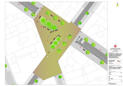 Mapa de les actuacions detallades a Brito-Sauret.