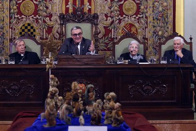L'alcalde Ros ha presidit l'acte que simbolitza l'obertura del Cicle de Nadal.