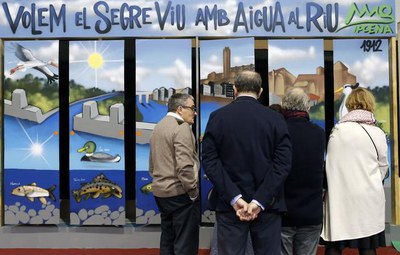 El taller d'Ipcena, dedicat a conèixer millor el nostre riu.