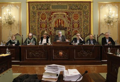 L'Ajuntament de Lleida ha celebrat aquest divendres l'últim ple de l'any.