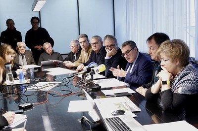 Àngel Ros ha explicat les característiques dels projectes que es realitzaran..