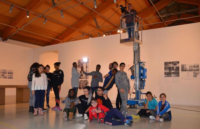 Taller “Tod@s somos libres”, dins d'Animac 2018, amb adolescents procedents de la Ciberaula Gairoles, la Ciberaula Moreres i el Centre Obert El Mercat i que ha estat conduït per Jero Martínez, de The-Color-Lab