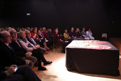 L’alcalde, Àngel Ros , ha assistit a la presentació de l’Associació Respira Terres de Lleida, a la Fundació de l'Orfeó Lleidatà.