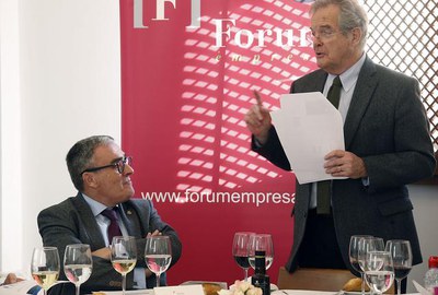 L’economista Alfred Pastor ha obert els dinars col·loqui de Fòrum Empresa d’aquest 2018.