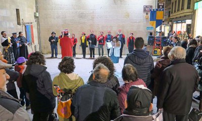 Els actes del Carnaval a Lleida han començat aquesta tarda a la plaça de Sant Joan.
