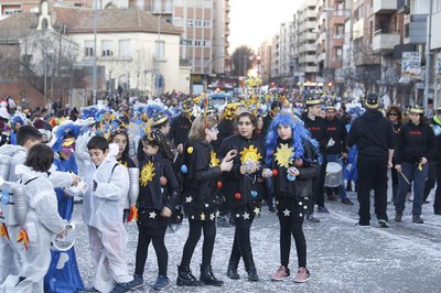 La Gran Rua de Carnaval, aquesta tarda, a Lleida.