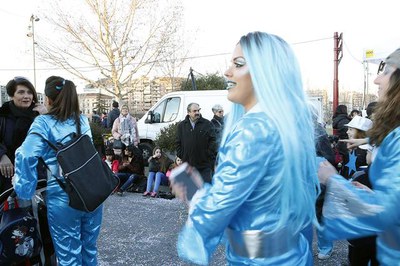 La tinent d'alcalde Montse Parra ha animat la ciutadania a participar en un dels actes més massius de la ciutat.