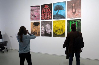 L'obra de l'artista Juan Pérez Agirregoikoa és una de les atraccions a la Panera.