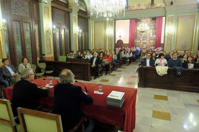 El tinent d'alcalde Xavier Rodamilans ha presidit l'acte d'aquest vespre.
