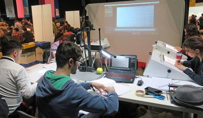 L'activitat no para a la Sala Martina Castells de la Llotja de Lleida amb l'Open Screen i l'Animacrea dins l'Animac 2018.