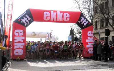 El tinent d'alcalde Joan Gómez ha donat el tret de sortida a la cursa.