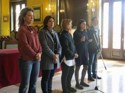 Montse Parra i Rosa Maria Salmerón han destacat que les practiques són una oportunitat per als futurs professionals per portar a la pràctica els cone….
