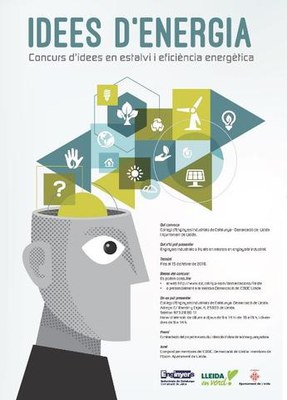Imatge del cartell del concurs d'idees.