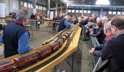 Les maquetes capten l'atenció de grans i petits a Expo Tren.