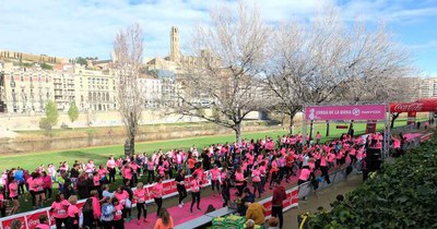 Abans de la cursa, uns minuts d'escalfament.