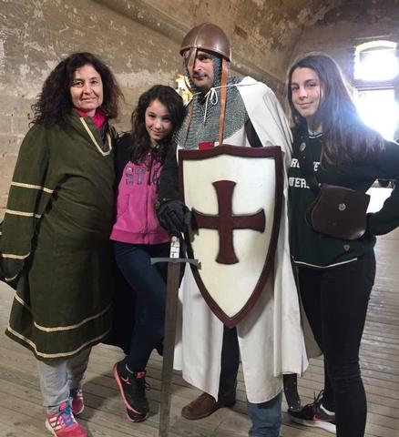 El 'Templer per un dia' ha tornat aquest dissabte al Castell de Gardeny