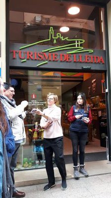 Turisme de Lleida ha obsequiat als participants amb un detall amb motiu del 20 aniversari.