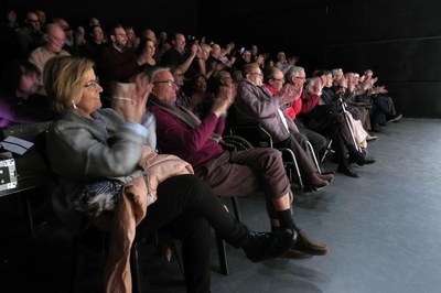 Els assistents s'ho han passat d'allò més bé amb l'espectacle d'aniversari.