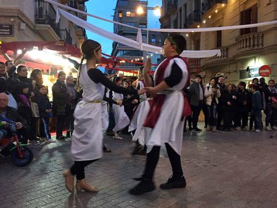 L’escola Dancescape ha fet una exhibició de ball.