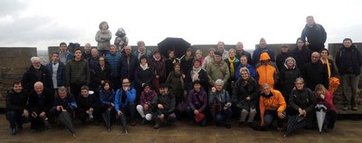 L'itinerari s'ha iniciat al Turó de Gardeny.
