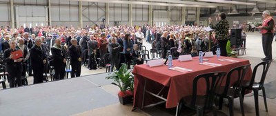 La trobada aplega 1.500 voluntaris de les Càritas diocesanes de Catalunya.