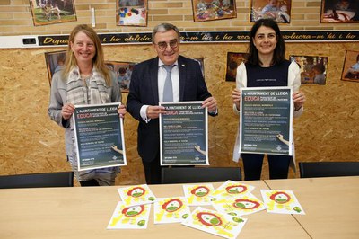Presentació del calendari de preinscripció a les Escoles Bressol Municipals de Lleida.