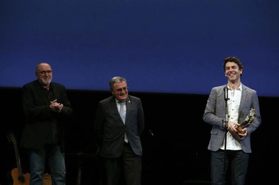 Noriega s'ha pres l'atorgament del premi com una declaració d'amor de la ciutat a la qual promet romandre unit.