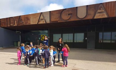 L'objectiu és conèixer una terminal d'aeroport i els espais que la formen.