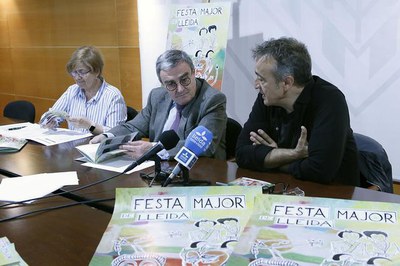 Presentació de la Festa Major de Lleida, que tindrà lloc del 9 al 13 de maig.