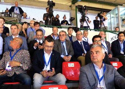 A la llotja també s'ha patit de valent.