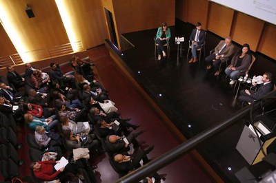 Presentació a CaixaForum Lleida del programa proinfància #Invulnerables, que compta amb el suport de la Paeria.