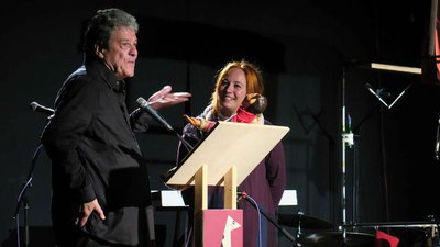 L’acte de lliurament dels premis Drac d’Or també s’ha aprofitat per reconèixer la trajectòria del titellaire Eugenio Navarro.