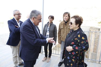 Shiri Ebadi va ser investida honoris causa ahir a la Universitat de Lleida i avui ha donat suport a la declaració de la Seu Vella com a Patrimoni Mun….