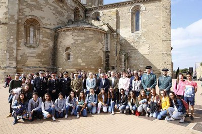 Celebració del Dia d'Europa, al Turó de la Seu Vella.