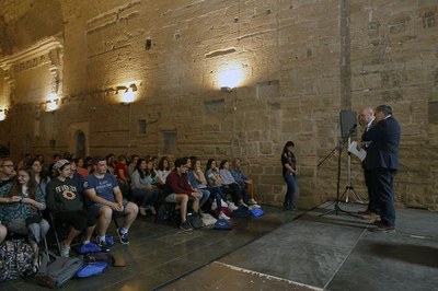 Lliurament de premis del ConCurt Patrimoni de Lleida, Patrimoni Europeu, a la Seu Vella.