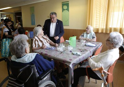 El paer en cap també ha passat per la residència Balàfia 1.