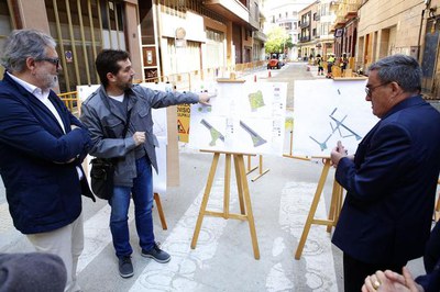 L'actuació afecta diversos carrers del barri de Noguerola.