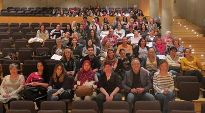 La Paeria promou la parentalitat positiva amb programes de formació familiar. Cloenda dels cursos, aquest dijous, a l'Auditori Municipal Enric Granad….