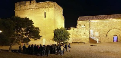 El Castell dels Templers ha aplegat més de 340 visites en una nit.