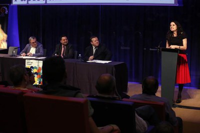 L'actriu lleidatana Lara Díez ha estat la pregonera d'enguanya de l'Aplec del Caragol.