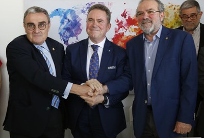 El suport de Paeria i Diputació permet garantir la continuïtat de la duana.