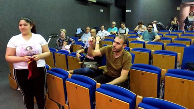 El sorteig ha comptat amb la participació de les famílies.