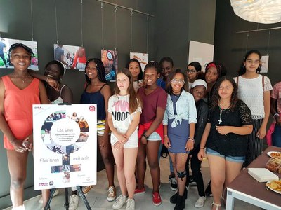 La inauguració de l'exposició ha tingut lloc aquesta tarda.