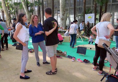 Més de 300 propostes de jocs distribuïts en 8.000 metres quadrats dels Camps Elisis.