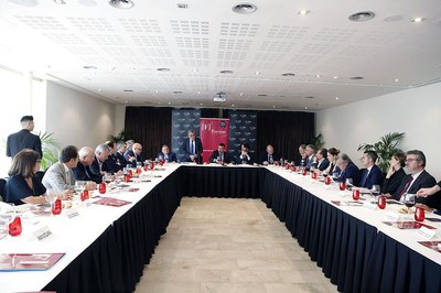 El dinar col·loqui del Fòrum Empresa ha tingut lloc avui en un hotel de Lleida.