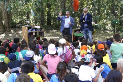 Enguany hi han participat prop d’una setantena de centres educatius de la ciutat.