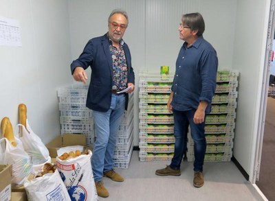 La Paeria atén 65 persones des que està en funcionament l’Oficina d’Atenció a persones temporeres a Fira de Lleida. X.Rodaminals i JM. Córdoba han vi….